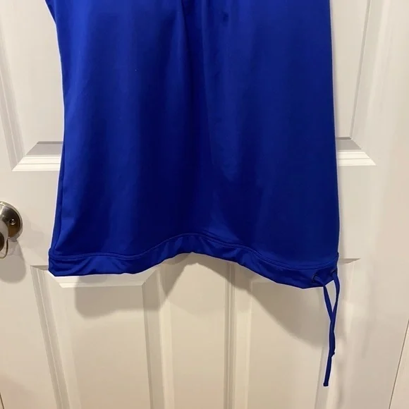 Athleta EUC Blouson Tank With Side Tie - Picture 2 of 11